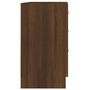 Voir la diapositive 4 : VIDAXL Armoire de lavabo Chene marron 63x30x54 cm Bois d'ingenierie