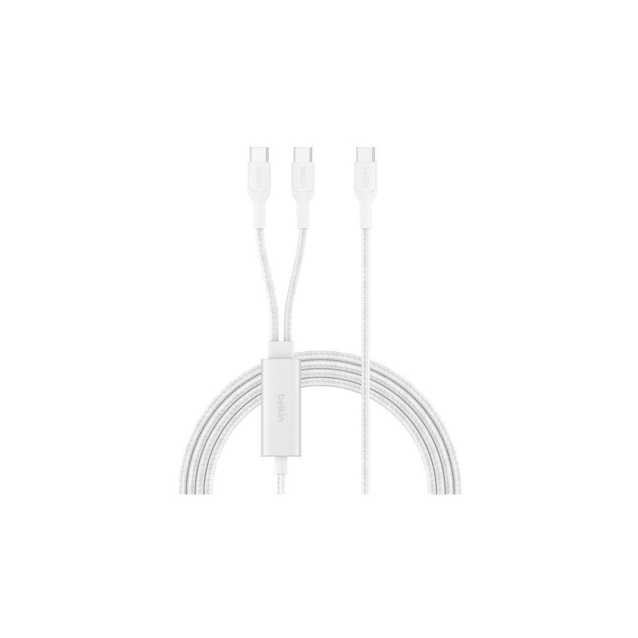 Voir la diapositive 2 : Belkin Câble de charge 1.5m 140w blanc