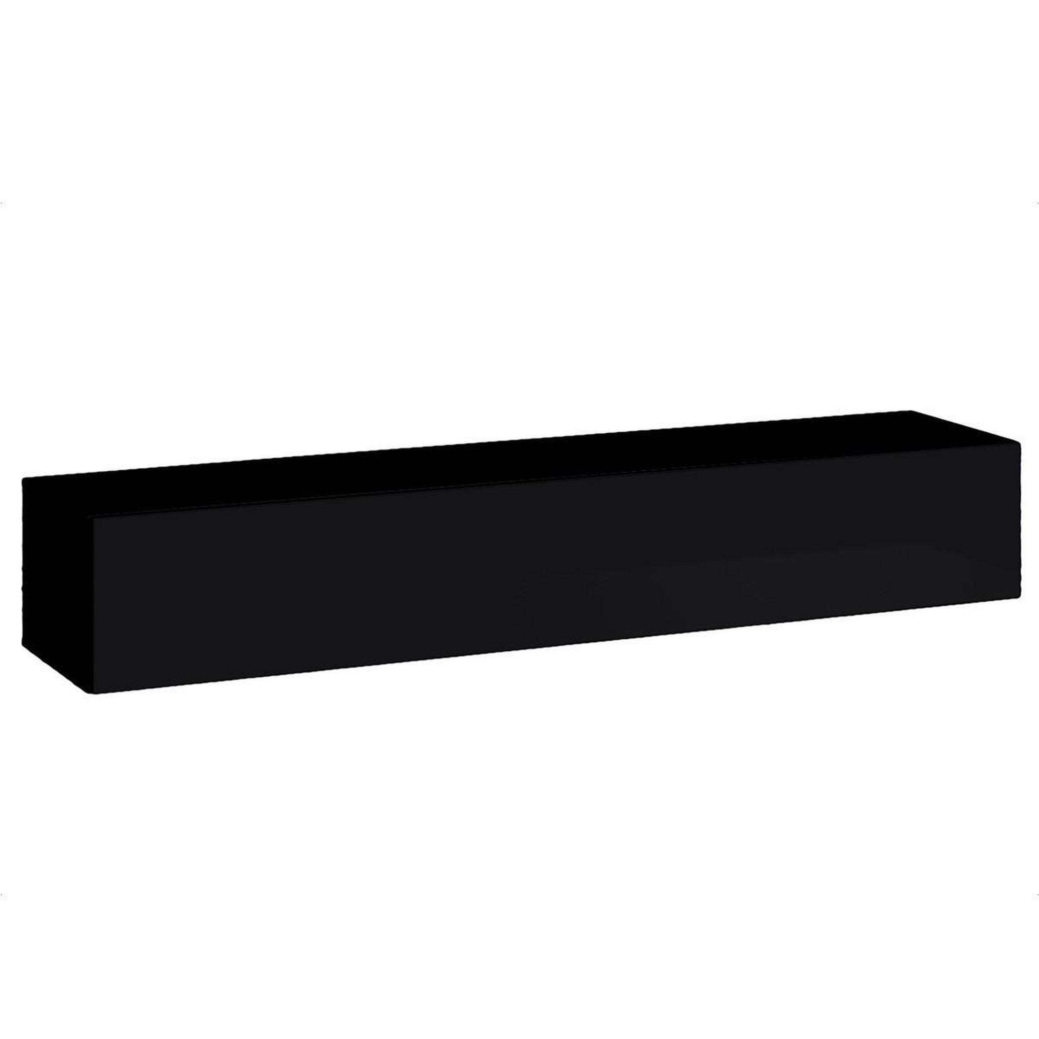 Voir la diapositive 1 : Paris Prix Banc TV Mural Design  Switch  180cm Noir