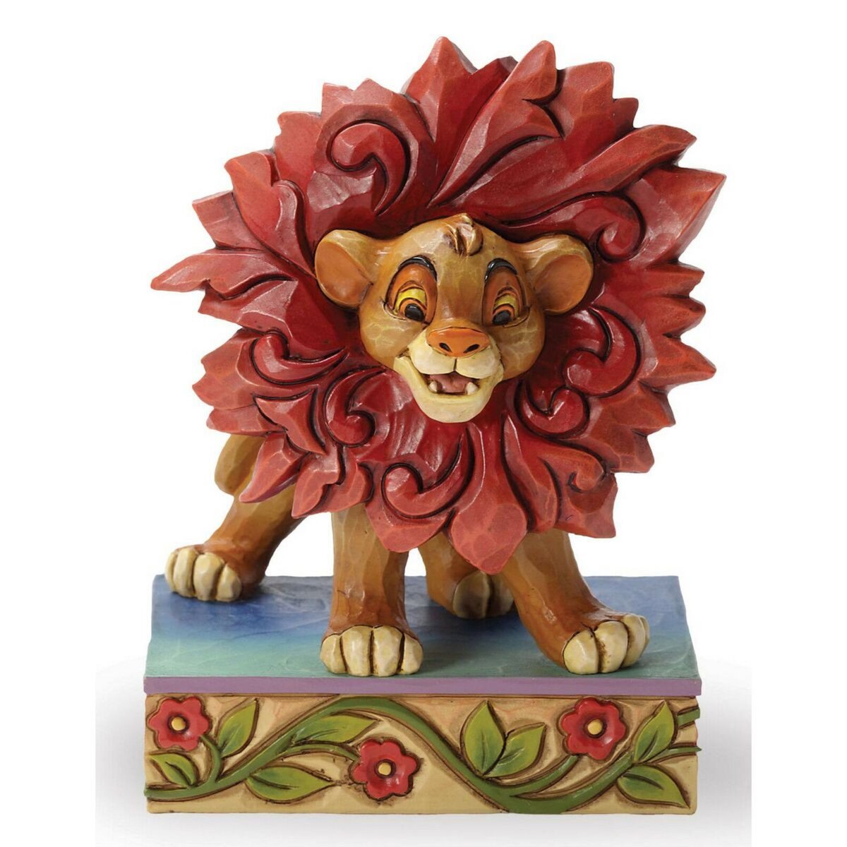 Figurine Simba le Roi Lion Disney Traditions pas cher 