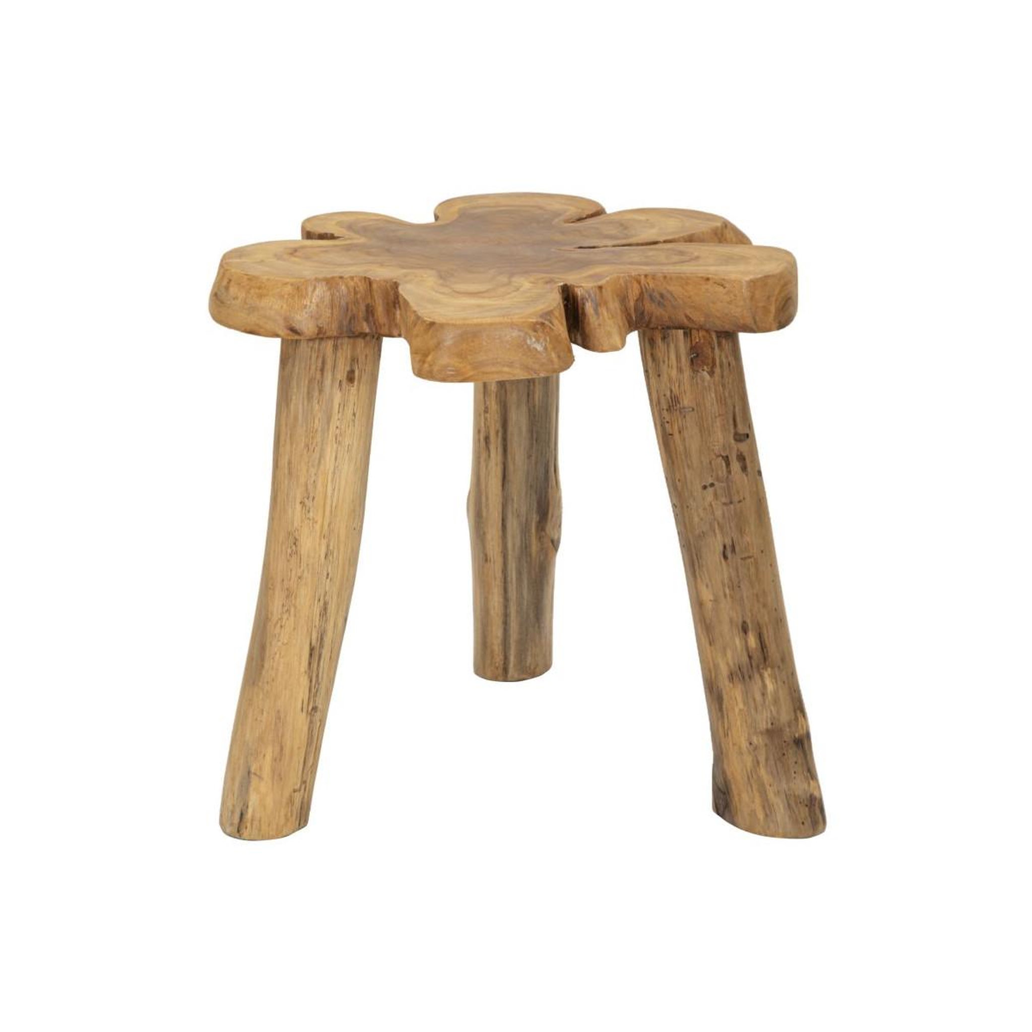 Paris Prix Table d'Appoint en Bois  Bintang  50cm Naturel