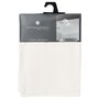 Voir la diapositive 4 : SECRET DE GOURMET Nappe Antitache  Jacquard Carré  140x240cm Ivoire