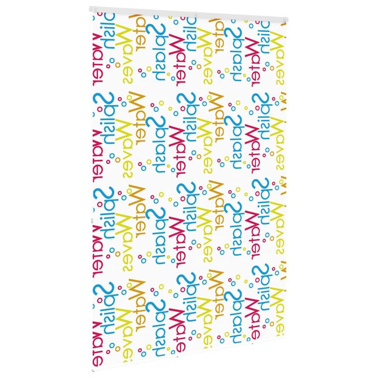 VIDAXL Store enrouleur de douche avec cassette largeur du tissu 156 cm