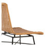 Voir la diapositive 3 : Rendez vous déco Lot de 2 chaises de bar mi-hauteur 63 cm en résine tressée marron-Mandya