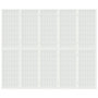 Voir la diapositive 3 : VIDAXL Cloison de separation pliable 5 panneaux 200x170 cm Blanc