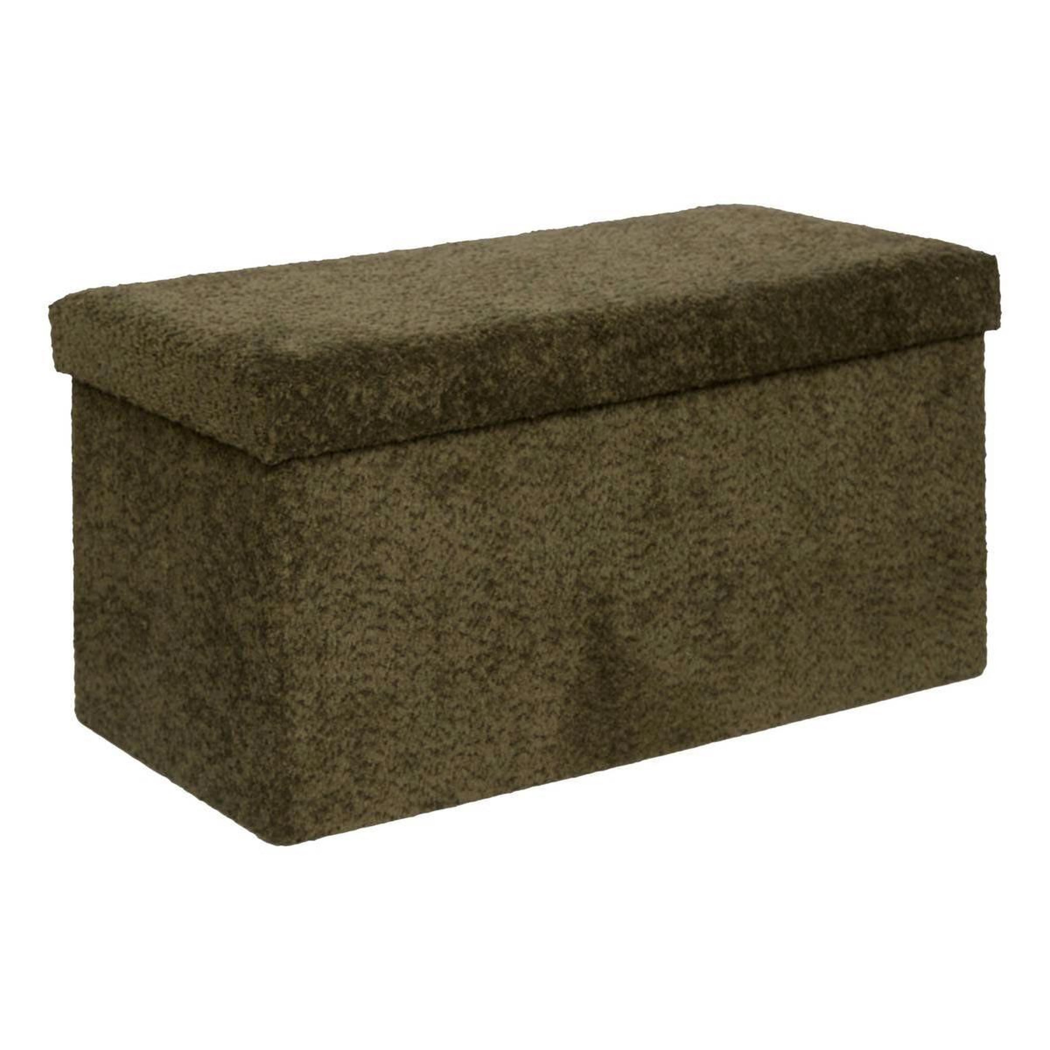 ATMOSPHERA Banc coffre pliable  soana  76cm kaki