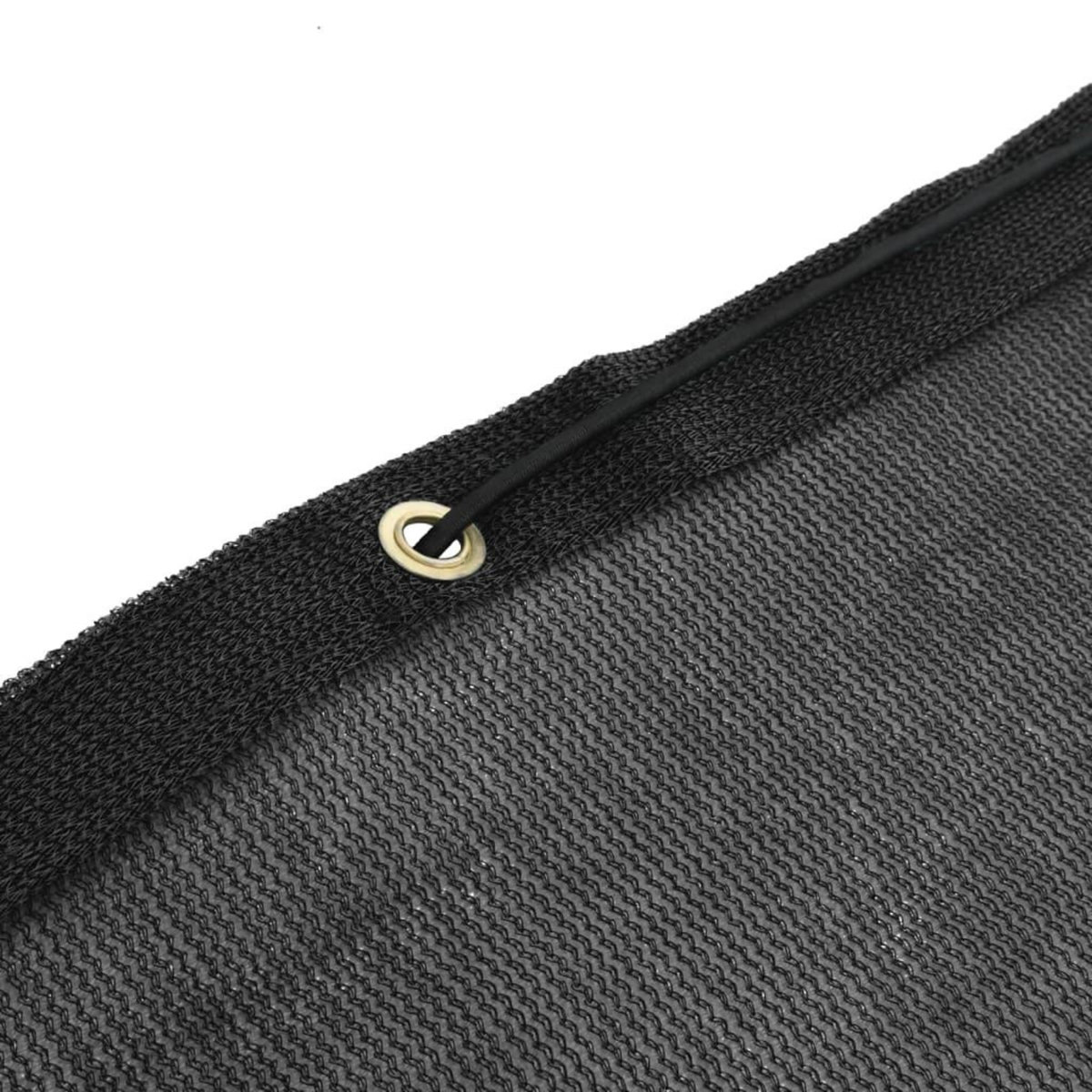 VIDAXL Filet de conteneur PEHD 3,5 x 8 m Noir