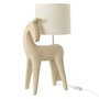 Voir la diapositive 1 : Paris Prix Lampe à Poser Cheval  Morris  56cm Beige
