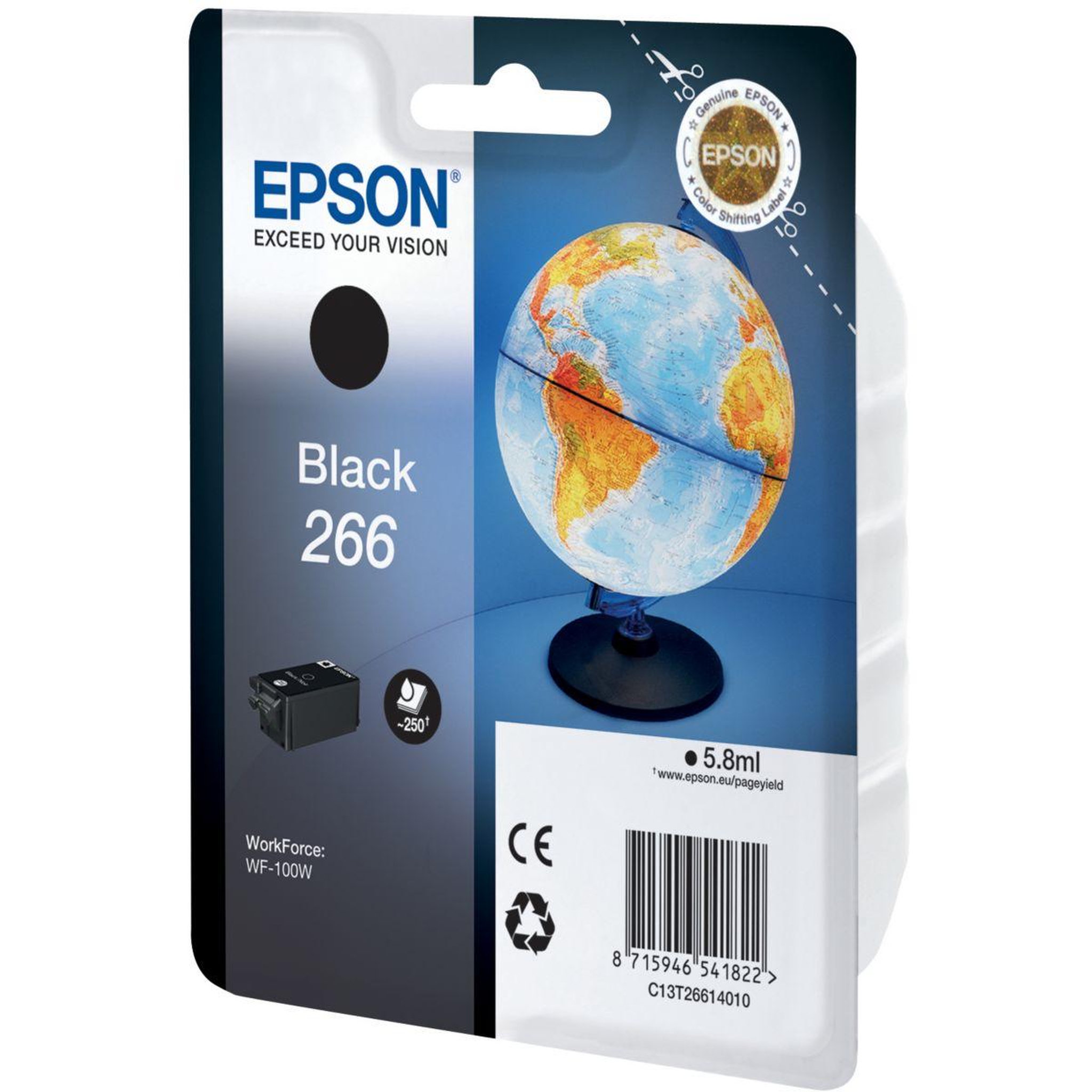 Voir la diapositive 2 : Epson Cartouche d'encre originale 26 noire photo série ours polaire - c13t26014010