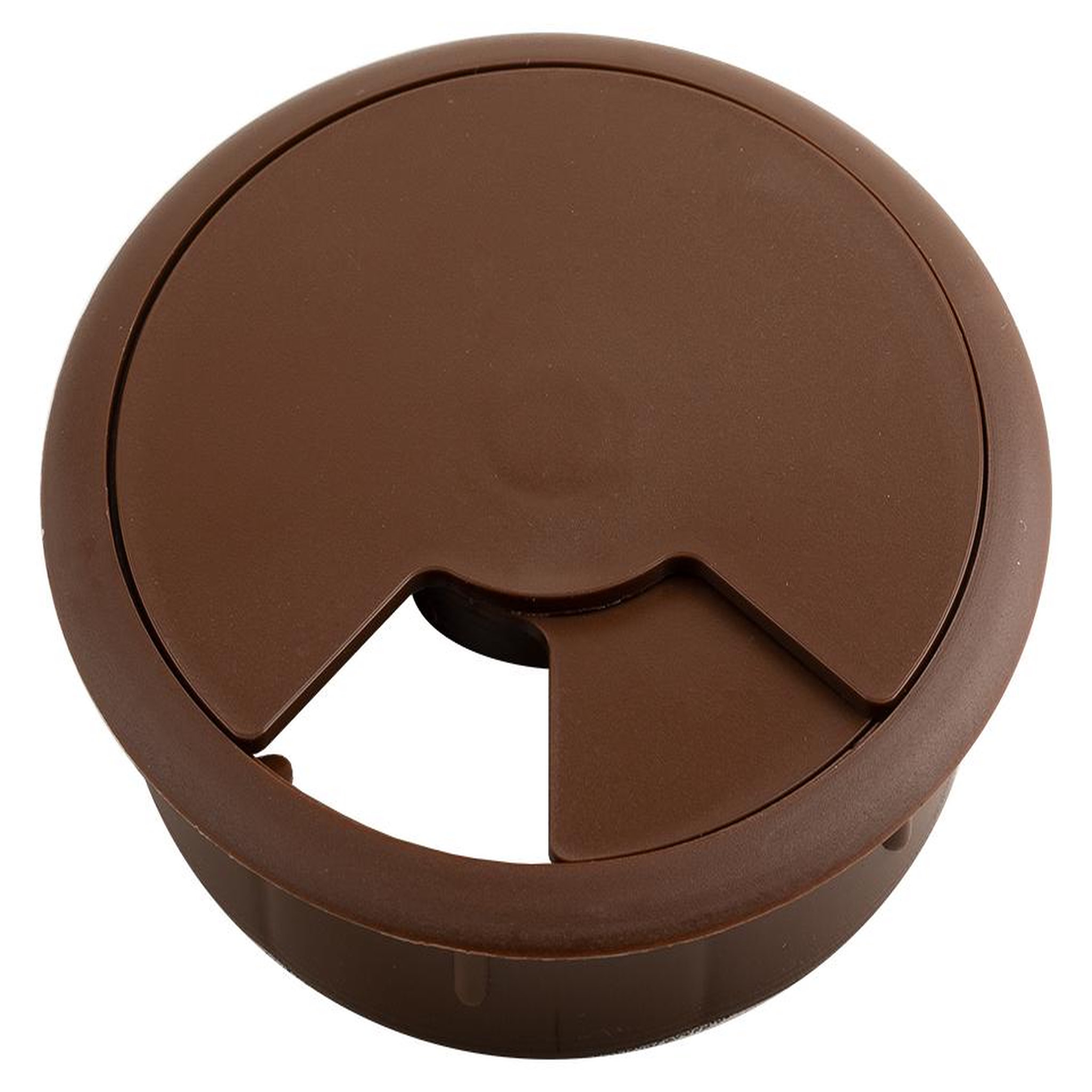 CENTRALE BRICO Passe-câble plastique 80mm marron
