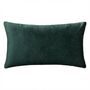 Voir la diapositive 2 : ATMOSPHERA Coussin Déco  Feuilles  30x50cm Vert Cèdre