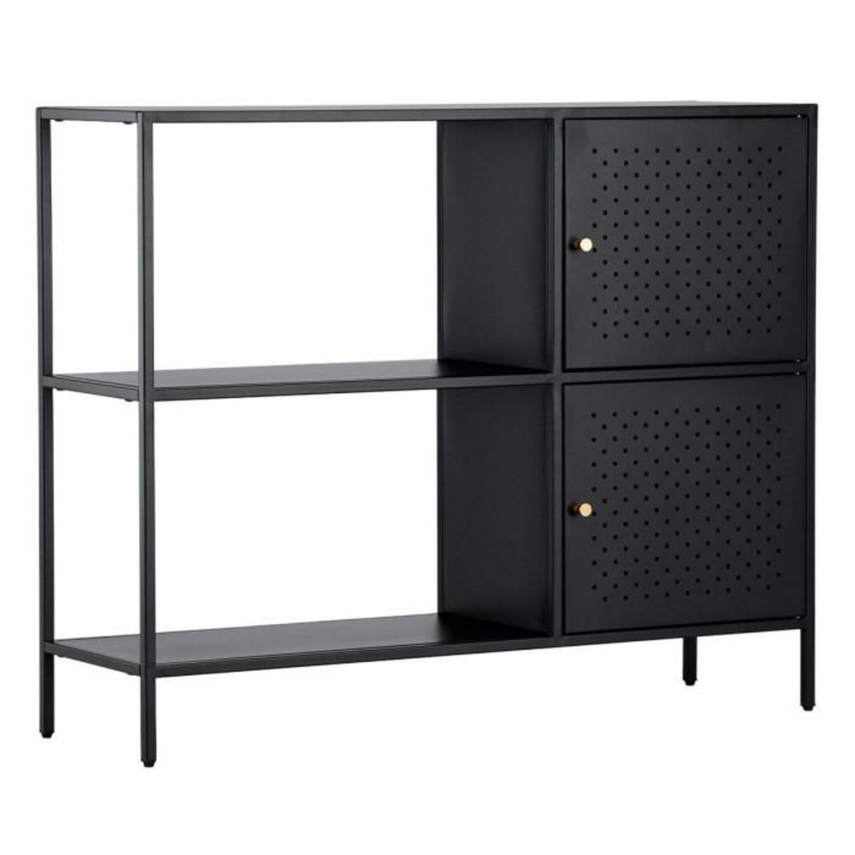 Paris Prix Console Design en Métal  Salta  100cm Noir