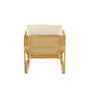 Voir la diapositive 4 : Paris Prix Fauteuil en Rotin & Coussin  Joey  67cm Naturel
