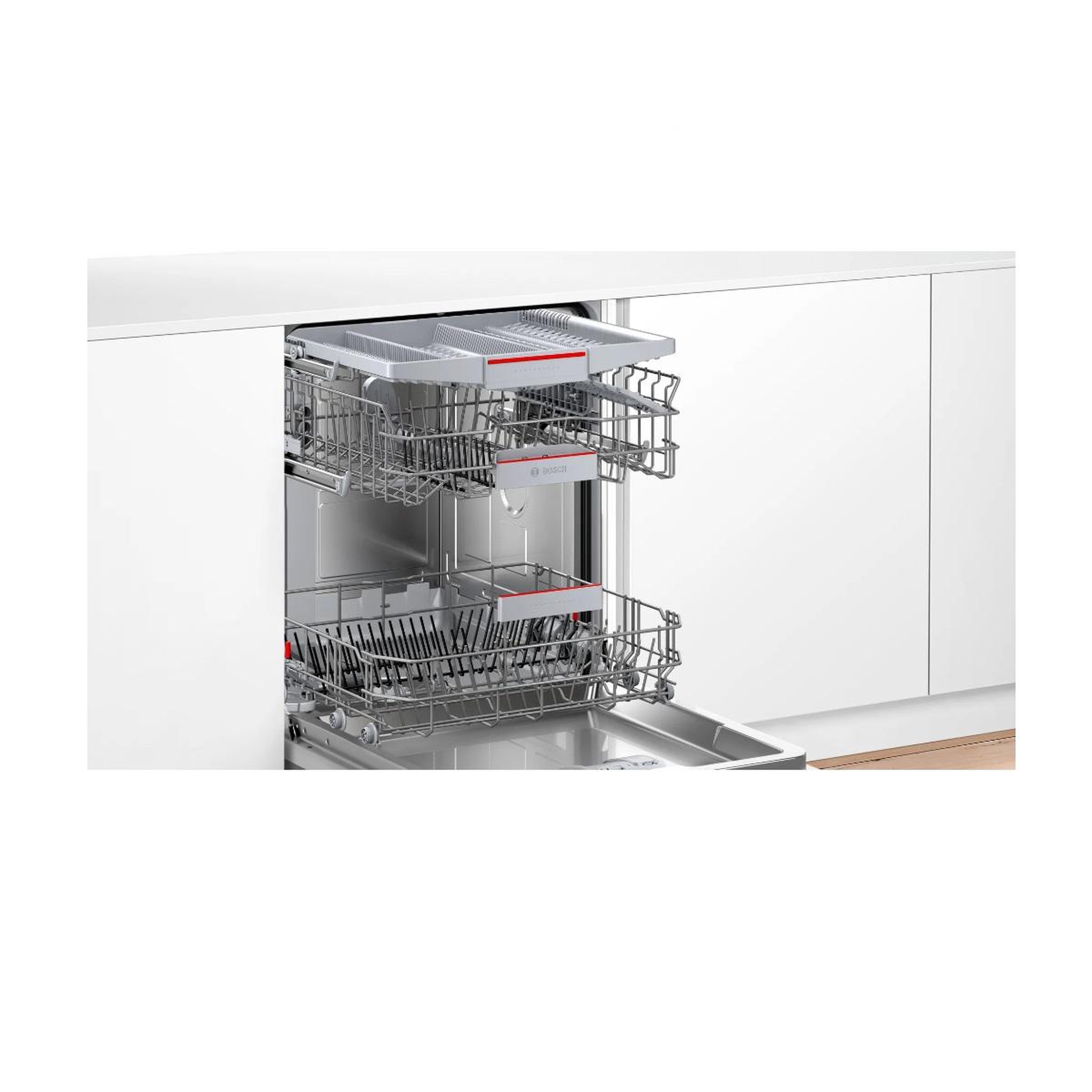 Voir la diapositive 6 : BOSCH Lave-vaisselle 60cm 14 couverts 44db blanc - smv4evx00e