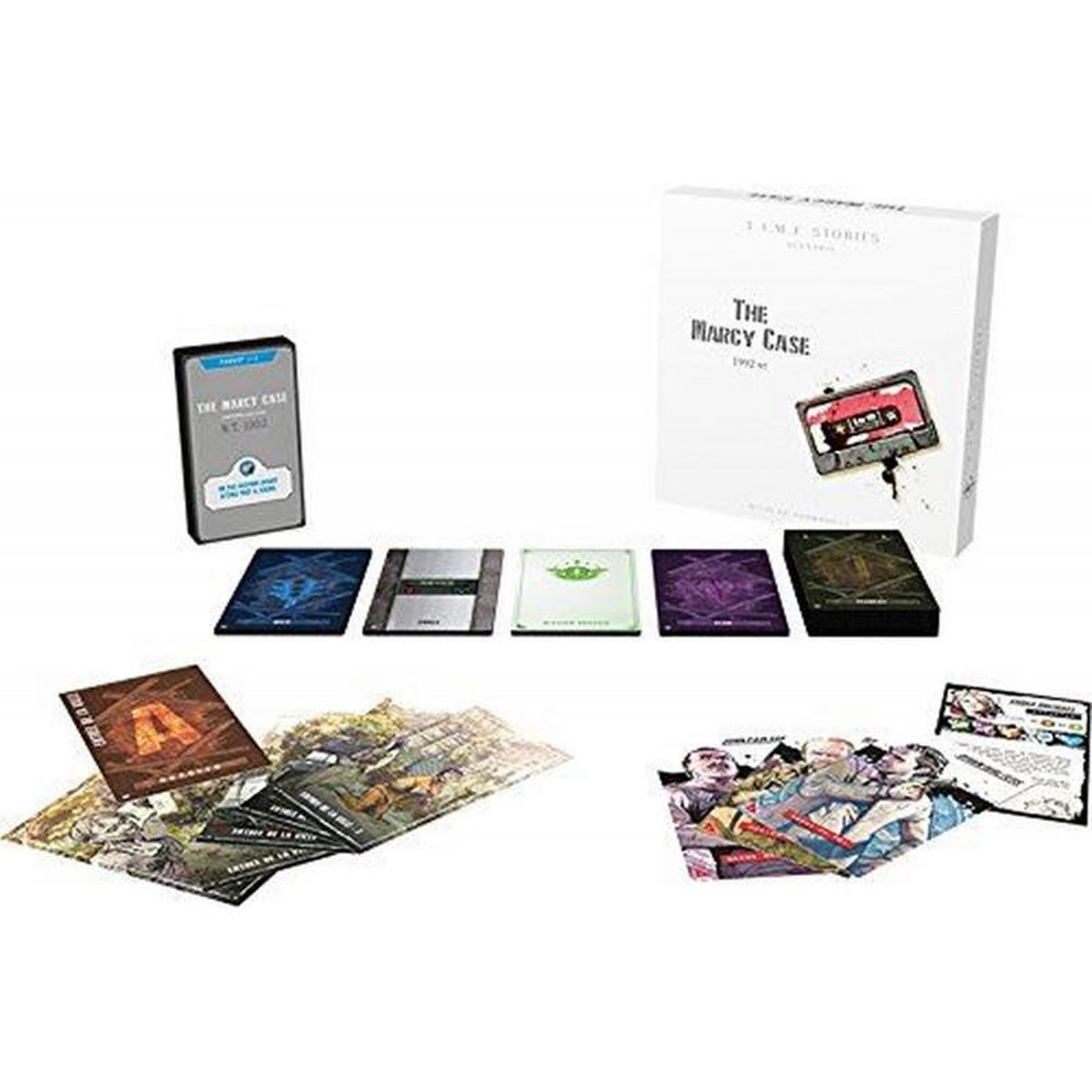 Voir la diapositive 3 : Asmodee Jeu de stratégie T.I.M.E Stories The Marcy Case Asmodee