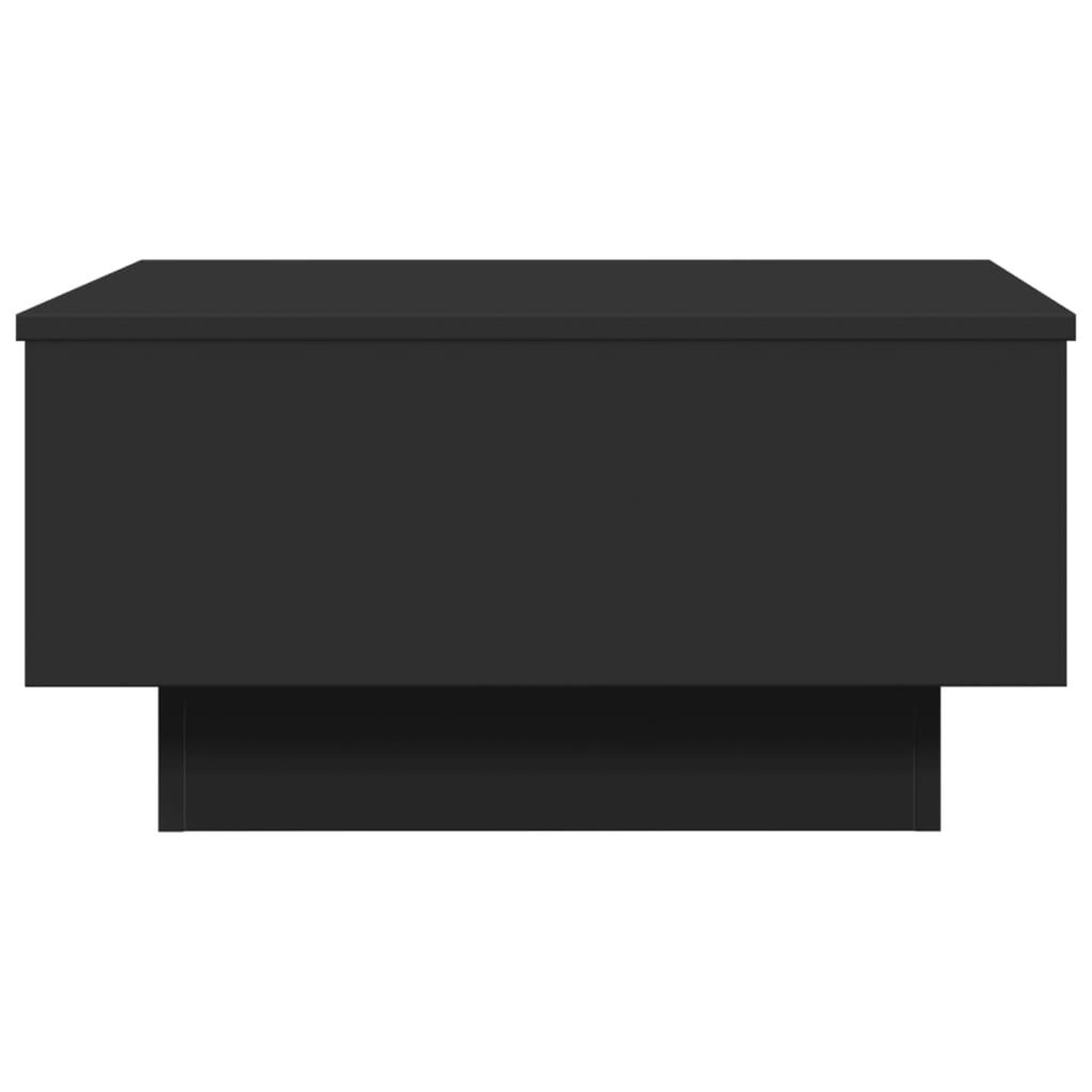 Voir la diapositive 5 : VIDAXL Table basse noir 60x45x31 cm bois d'ingenierie