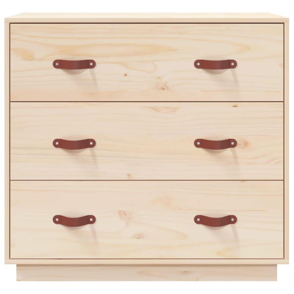 VIDAXL Buffet 80x40x75 cm Bois massif de pin