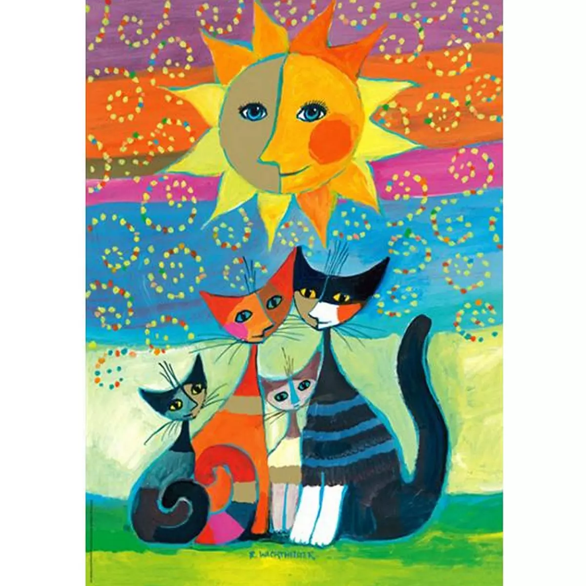 Heye Puzzle 1000 pièces - Rosina Wachtmeister : Le Soleil