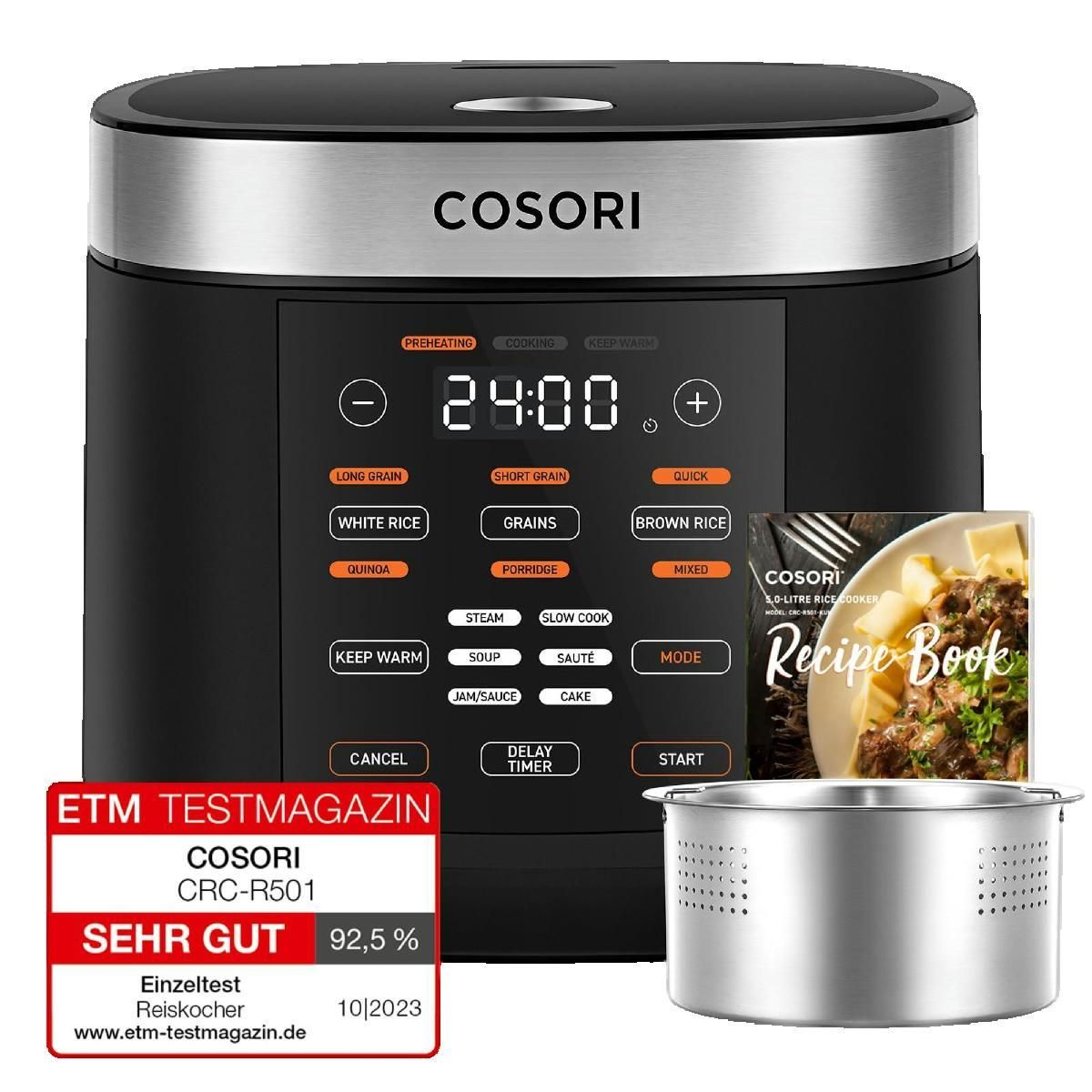 COSORI Cuiseur à riz COSORI Multi-cooker 5 litres