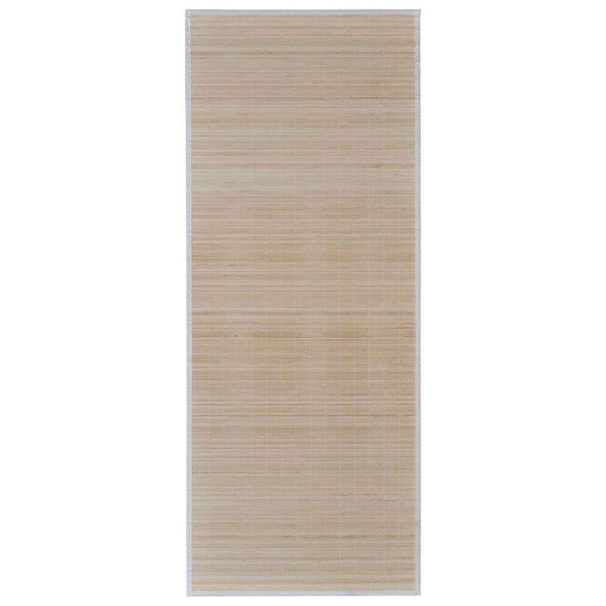 VIDAXL Tapis rectangulaires Bambou naturel 4 pcs 120x180 cm