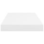 Voir la diapositive 5 : VIDAXL Etageres murales flottantes 2 pcs blanc 50x23x3,8 cm MDF