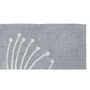 Voir la diapositive 2 : GUY LEVASSEUR Tapis déco pissenlit en coton tufté 60x120cm