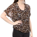 Only Blouse  léopard Femme Only Soph. Coloris disponibles : Marron