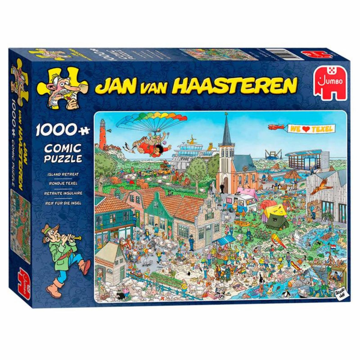JAN VAN HAASTEREN Jan van Haasteren Puzzle - Texel, 1000st.