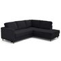 Voir la diapositive 5 : LISA DESIGN Jake - canapé d'angle droit 5 places convertible en fausse fourrure