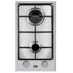 Beko Domino gaz 30cm 2 feux inox - HDCG32220FX