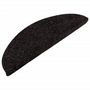 Voir la diapositive 3 : VIDAXL Tapis d'escalier autocollants 15 pcs 56x17x3 cm Anthracite