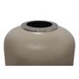 Voir la diapositive 2 : Paris Prix Vase Design  Touna  81cm Taupe & Argent