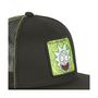Voir la diapositive 3 : CAPSLAB Casquette snapback  visière plate avec filet Rick et Morty Rick