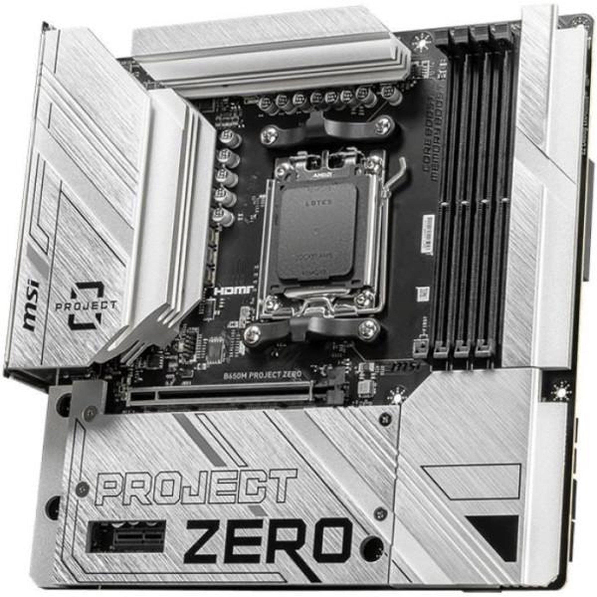 Voir la diapositive 4 : MSI Carte mére - MSI - B650M PROJECT ZERO