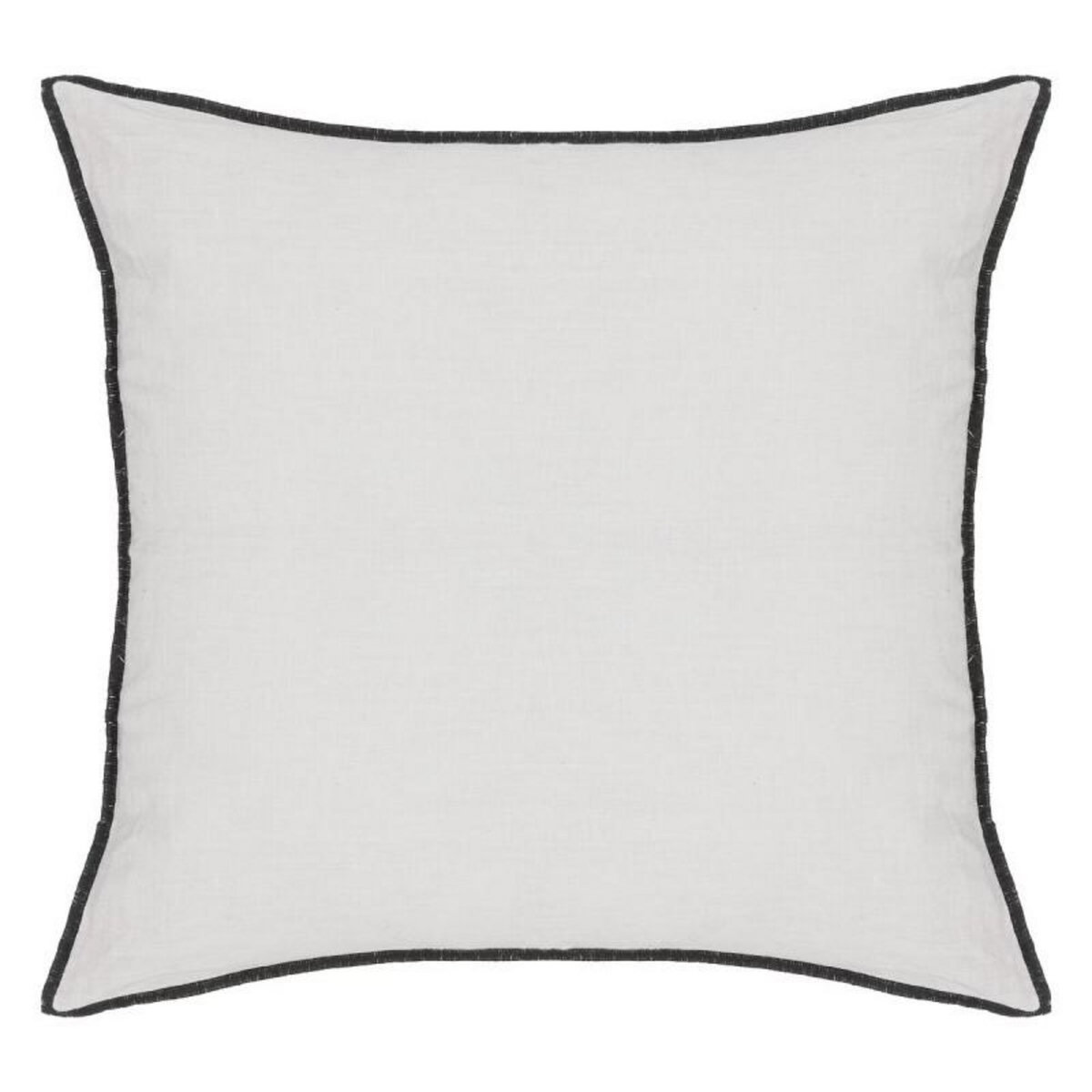 ATMOSPHERA Coussin Coton et Lin déhoussable  Linah  45 x 45 cm  Atmosphera