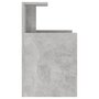 Voir la diapositive 5 : VIDAXL Tables de chevet 2 pcs Gris beton 40x35x60 cm Agglomere