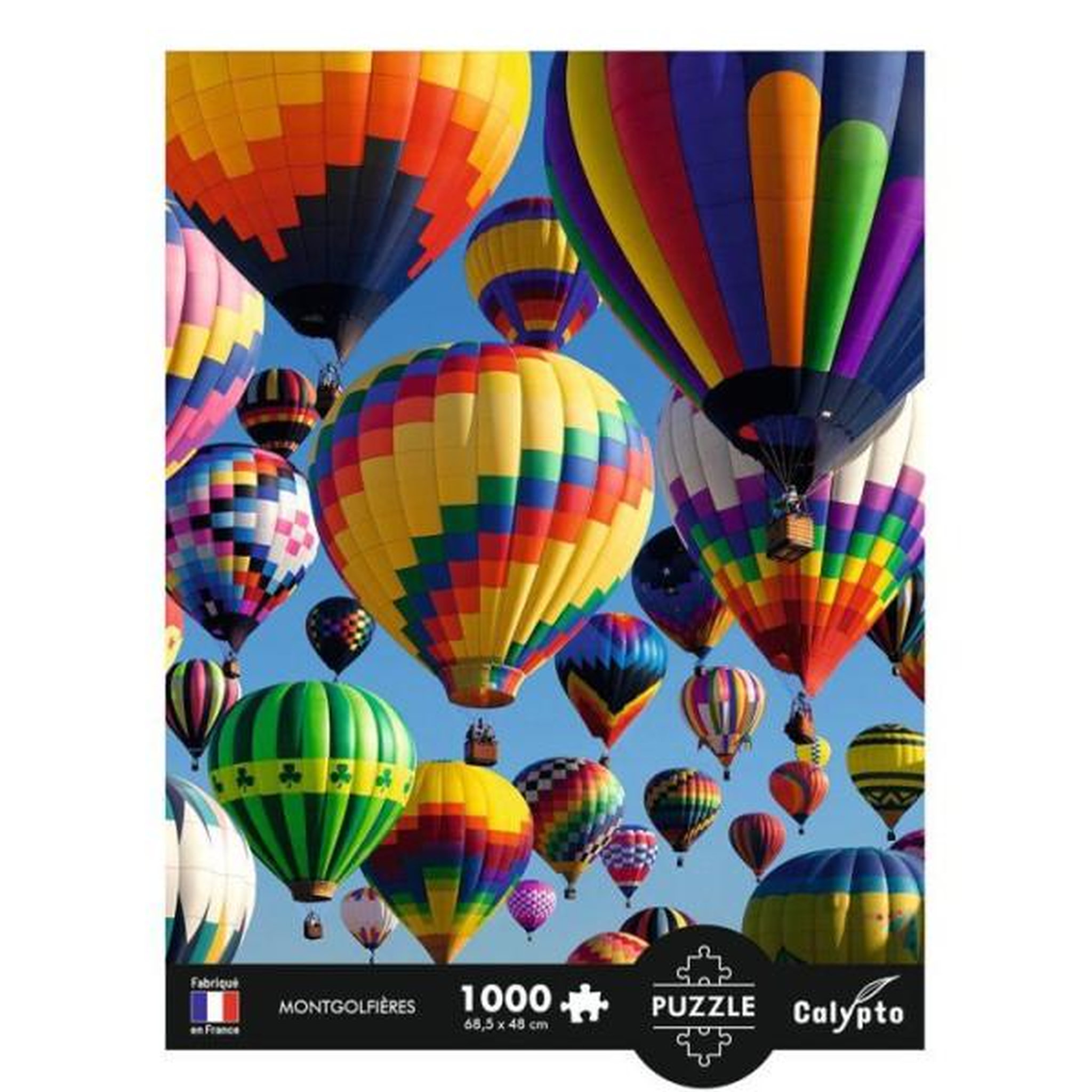 Voir la diapositive 3 : Sentosphere Puzzle - sentosphere - calypto - 1000 pieces - montgolfieres - toucher soyeux - des 9 ans