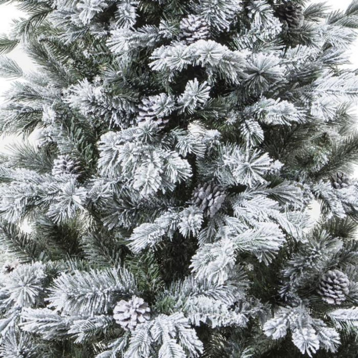 FEERIC LIGHT & CHRISTMAS Sapin de Noël Enneigé  Yukon  150cm Blanc