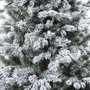 Voir la diapositive 2 : FEERIC LIGHT & CHRISTMAS Sapin de Noël Enneigé  Yukon  150cm Blanc