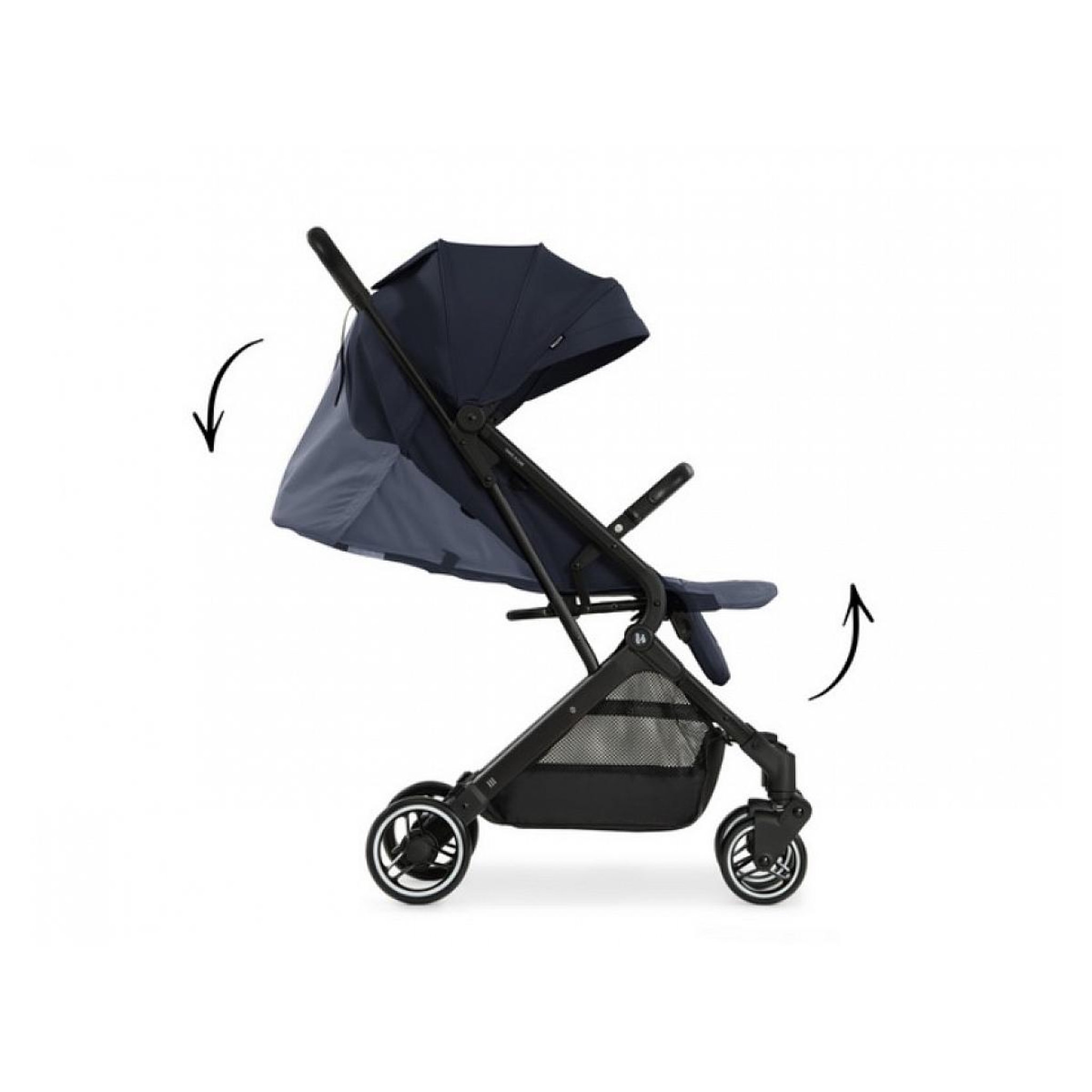 Voir la diapositive 2 : HAUCK Poussette Travel N Care Bleu Marine Foncé
