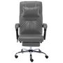 Voir la diapositive 2 : VIDAXL Chaise de bureau de massage Anthracite Similicuir