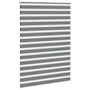 Voir la diapositive 3 : VIDAXL Store zebre gris fonce largeur du tissu 160,9 cm polyester