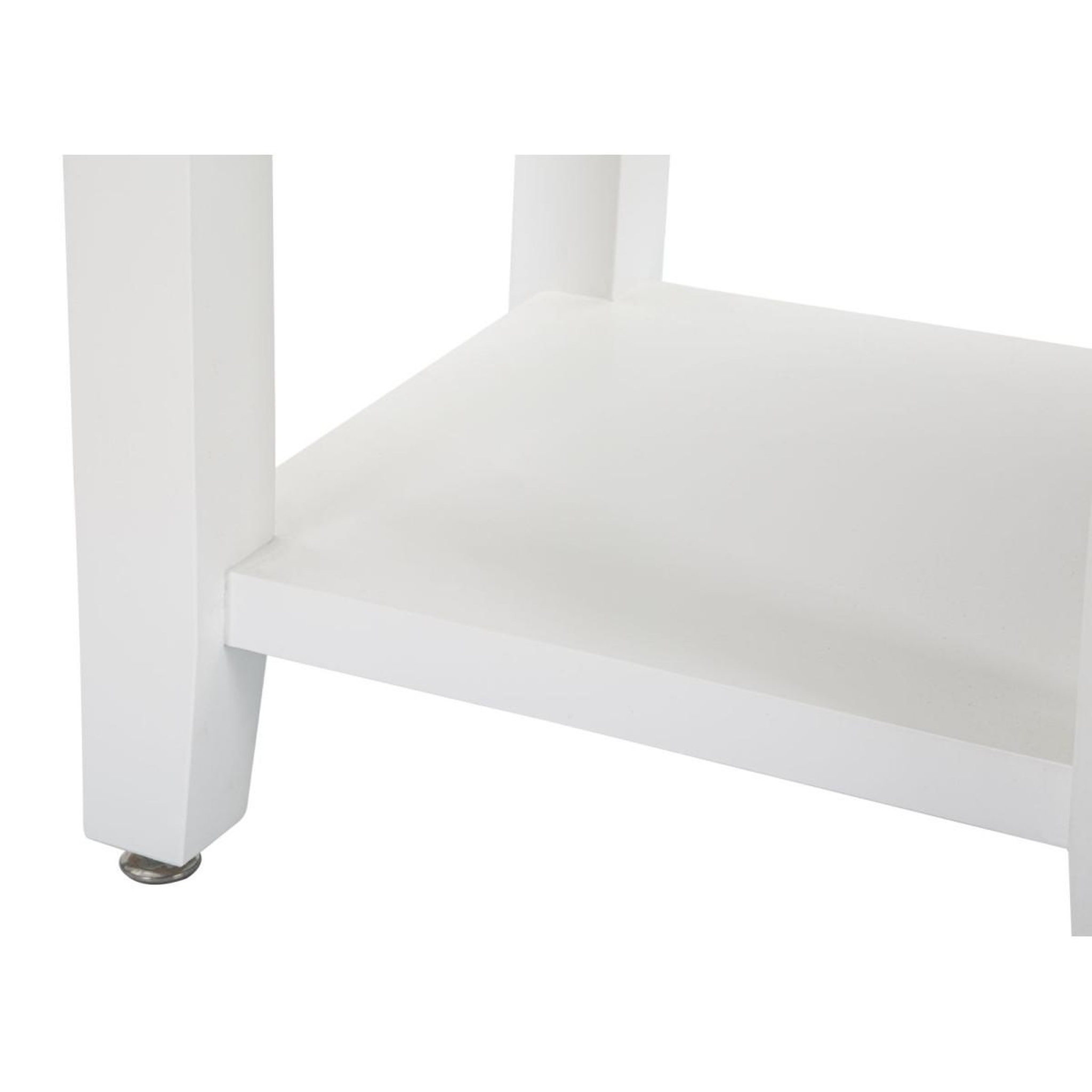 Voir la diapositive 6 : Paris Prix Table de chevet en bois  shine  54cm blanc