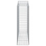 Voir la diapositive 5 : VIDAXL Paniers a gabions arques 12 pcs 200x50x160/180 cm Fer galvanise