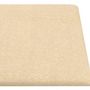 Voir la diapositive 5 : VIDAXL Panneaux muraux 12 pcs Creme 90x15 cm Tissu 1,62 m²