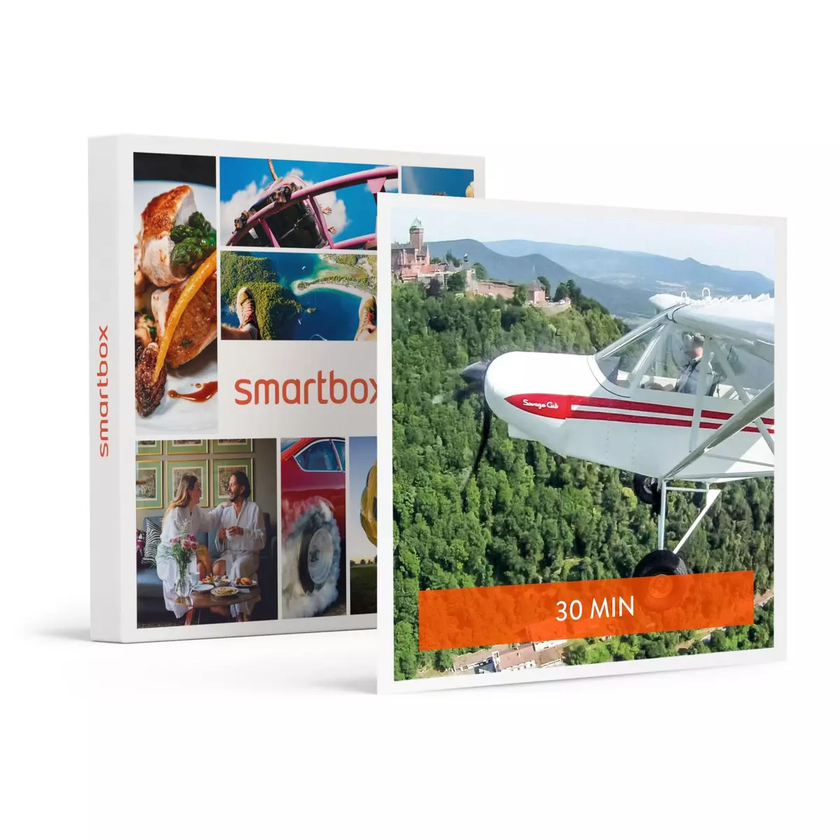 Smartbox Vol en avion ultra-léger de 30 minutes près de Mulhouse - Coffret Cadeau Sport & Aventure