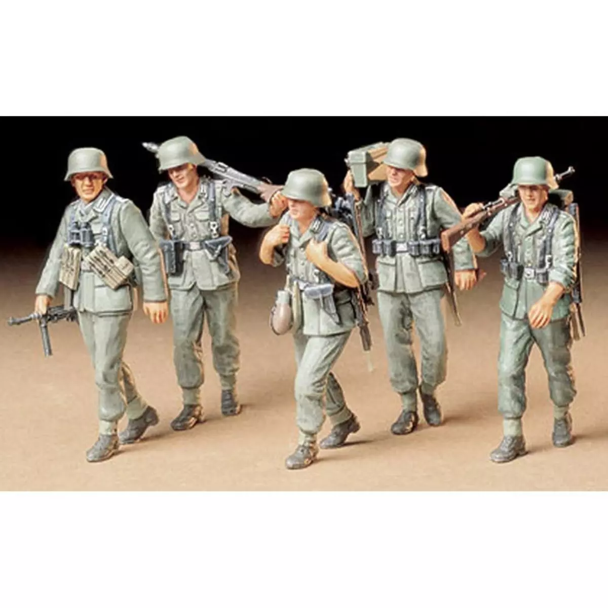 Tamiya Figurines militaires : Mitrailleurs Allemands