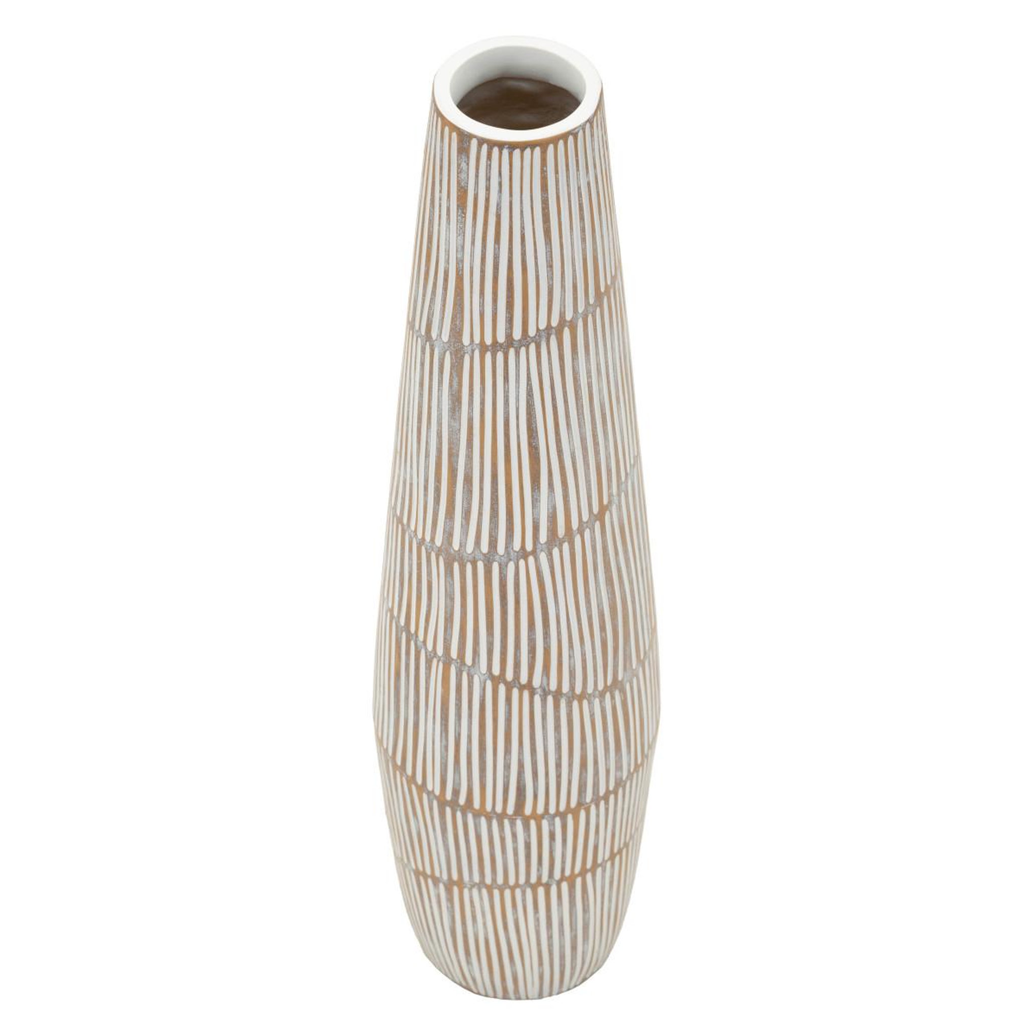 Voir la diapositive 2 : Paris Prix Vase design  hanoi  68cm naturel