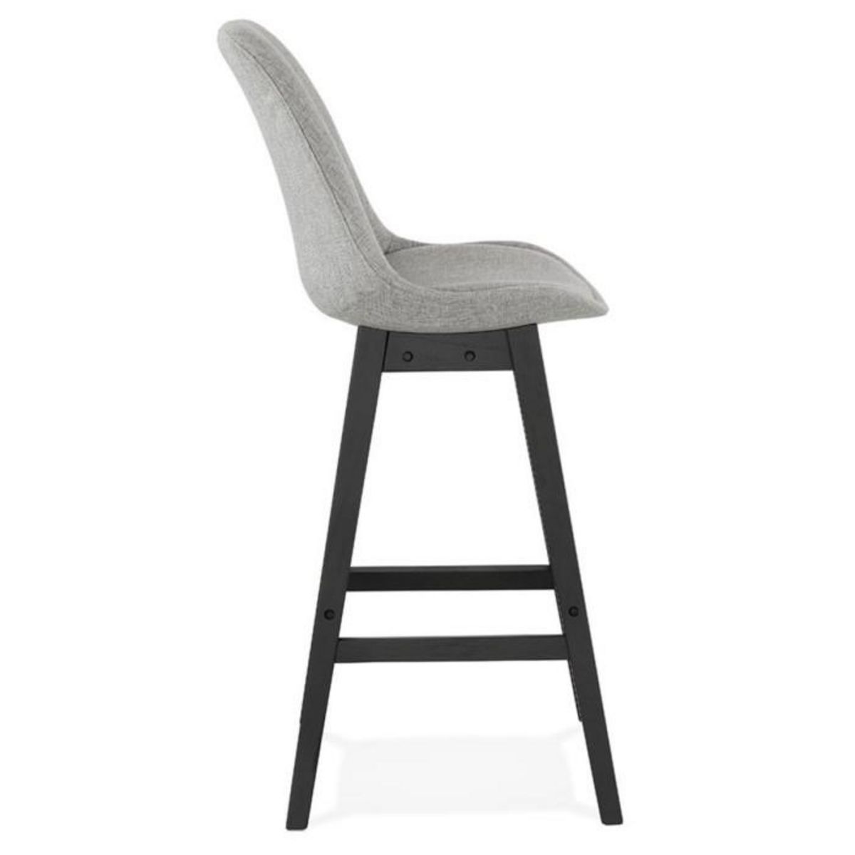 Paris Prix Tabouret de Bar Design  Xenu  114cm Gris & Noir