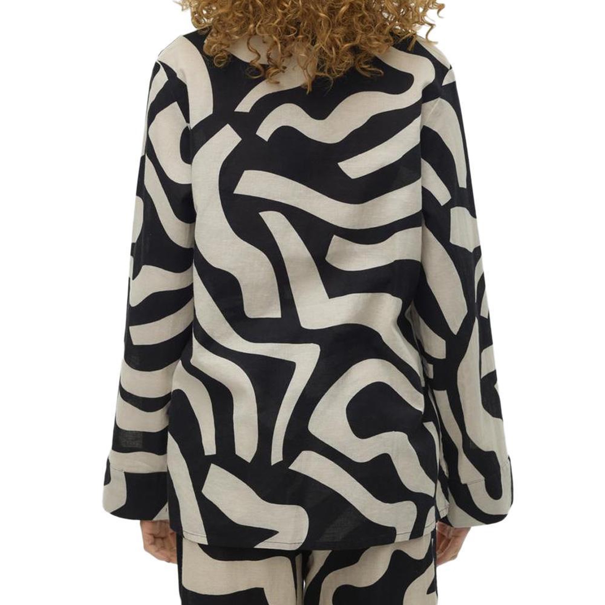Voir la diapositive 2 : Vero Moda Chemise e/Beige Femme Vero Moda Magnete